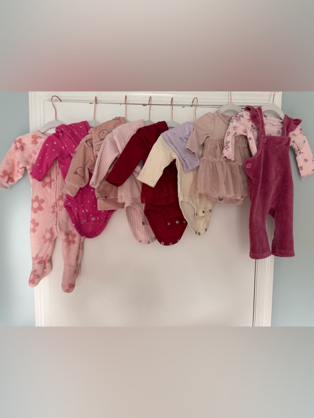 Baby Girl 14 piece outfit bundle size 3m